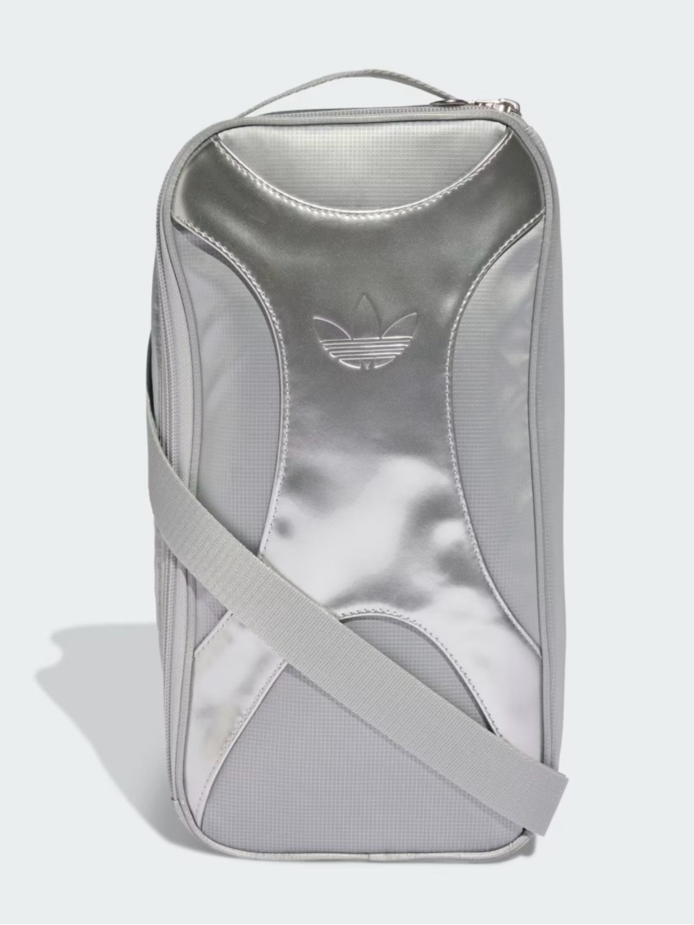 adidas Metallic Silver Crossbody Bag